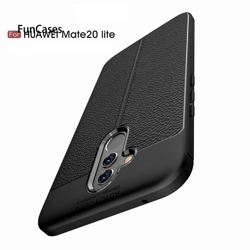 Чехол для huawei mate 20 Lite с рисунком личи Ударопрочный Мягкий силиконовый чехол