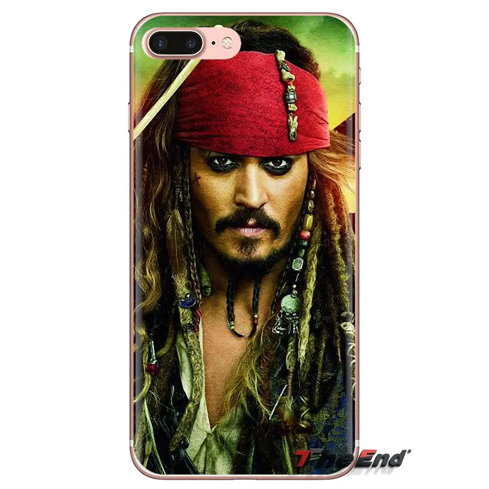 For Xiaomi Mi3 Samsung A10 A30 A40 A50 A60 A70 Galaxy S2 Note 2 Grand Core Prime Pirates Caribbean Johnny Depp Jack TPU Bag Case |