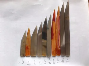 Агатовый нож для ювелирных изделий, полировка, агатовый полировщик, с ручкой, в форме ножа, различные спецификации на выбор