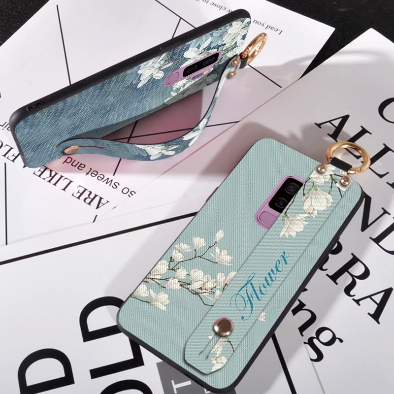 Чехлы для телефонов с ремешком на запястье Samsung Galaxy S6 S7 edge Plus элегантный чехол