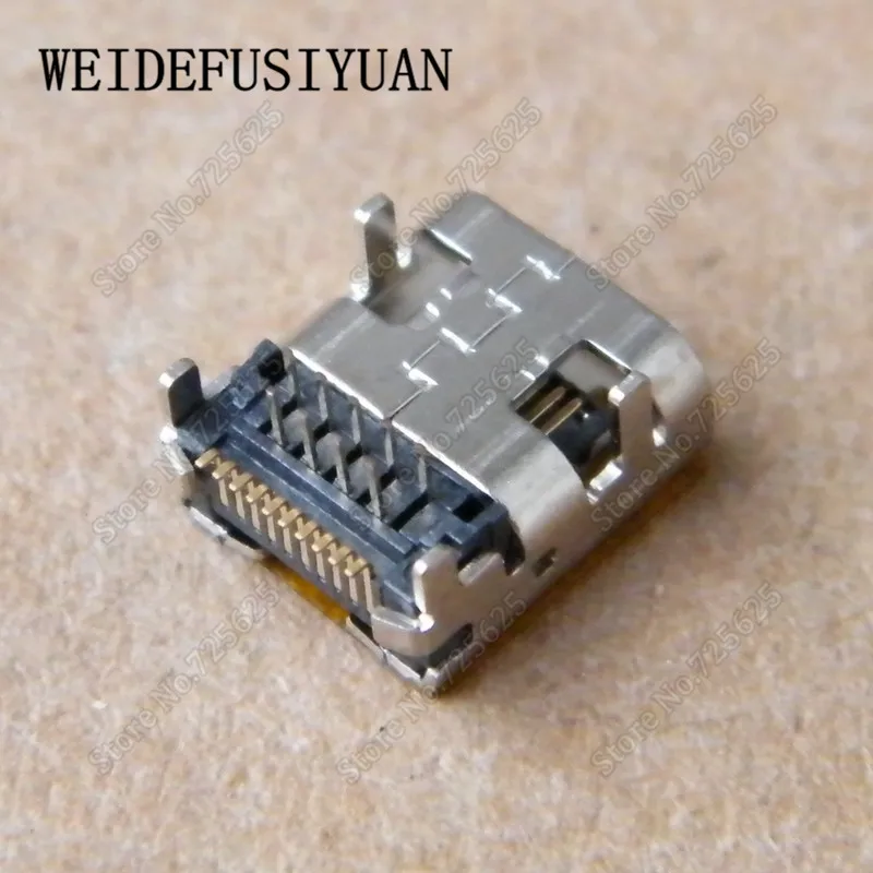 Новинка 19-pin Micro HDMI Jack Разъем женские порты 10 шт./лот | Компьютеры и офис
