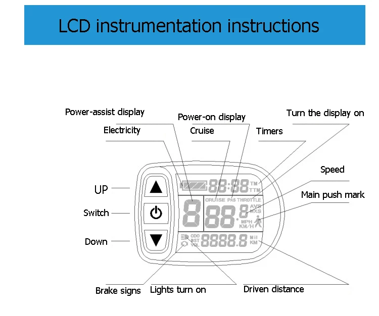Электровелосипед для горного велосипеда 48 В литиевая батарея 350 Вт высокий