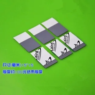 

Free Ship 10pcs For LAIRD585 Notebook Heat Conduction Phase Change Pat Phase Change Heat Sink 15*15mm Solid Heat Conduction Pad
