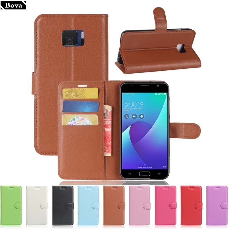 Кожаный чехол для ASUS Zenfone V V520KL кошелек держатель карт чехлы телефонов защитный 5 2