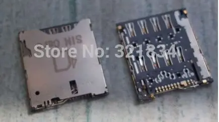 50 шт. разъем держателя считывателя Sim карт для Sony Ericsson Xperia ZL LT35 L35 L35H|connector sony|l