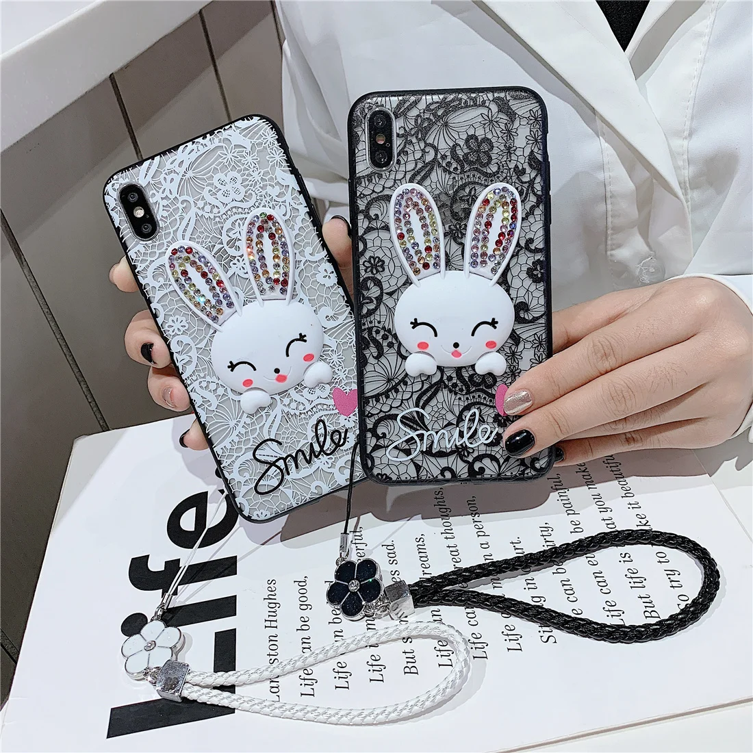 Чехол-подставка для Red mi Note 7 6 7A 6A Pro GO mi A2 Lite 9 SE блестящий чехол для троса Red mi 9 Note7 Note6 Держатель Жесткий PC кружевной чехол Aegis