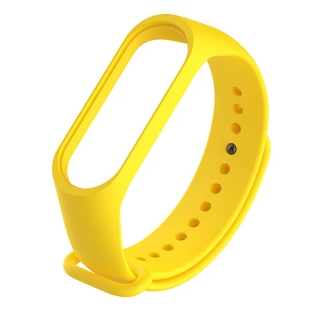 Yellow Для Xiaomi mi ремешок 4 ремешок силиконовый браслет для Xiao mi Band 4 mi Band 4 mi Band 4 розовый ремешок на запястье Xio mi Band 4 - Цвет: Yellow