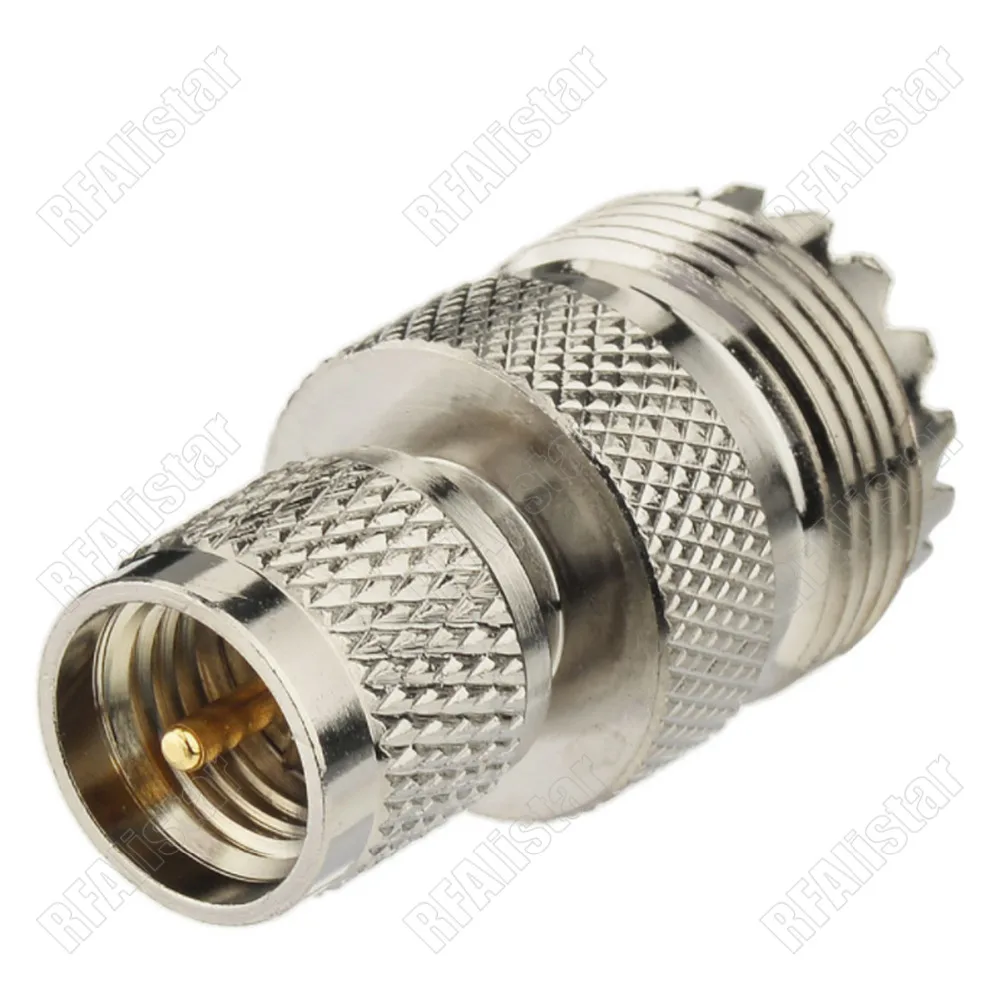 RF адаптер Mini UHF MiniUHF Male к Female PL259 Kenwood Антенна для Motorola | Обустройство дома