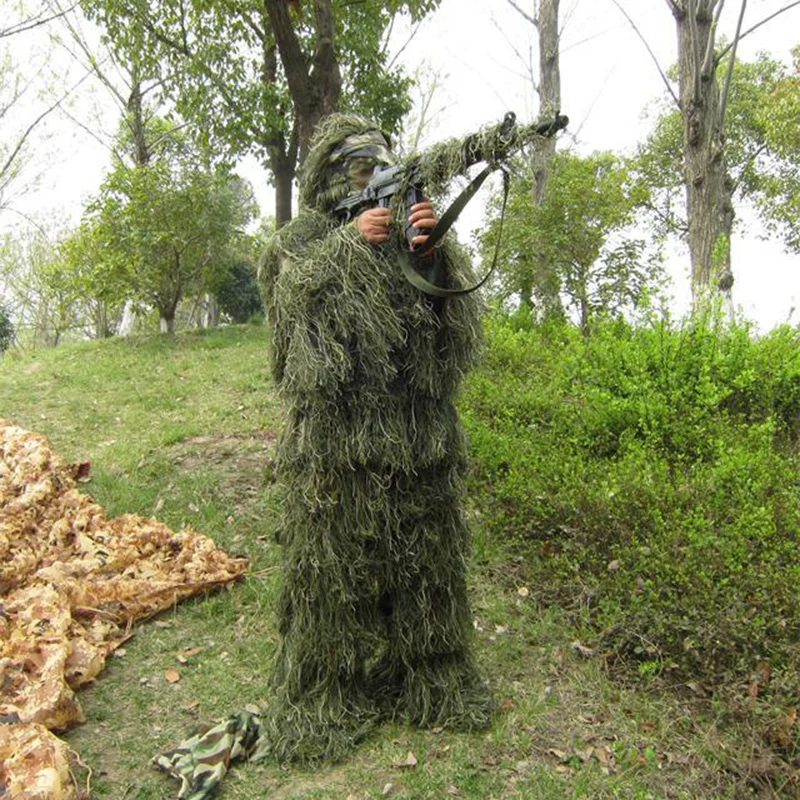 Камуфляжный костюм для охоты в джунглях CS Game Hide Спортивная форма наблюдения за