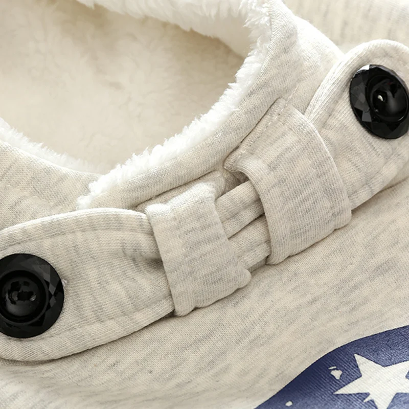 Зимняя детская спортивная толстовка Tem Doger для мальчиков и девочек теплый