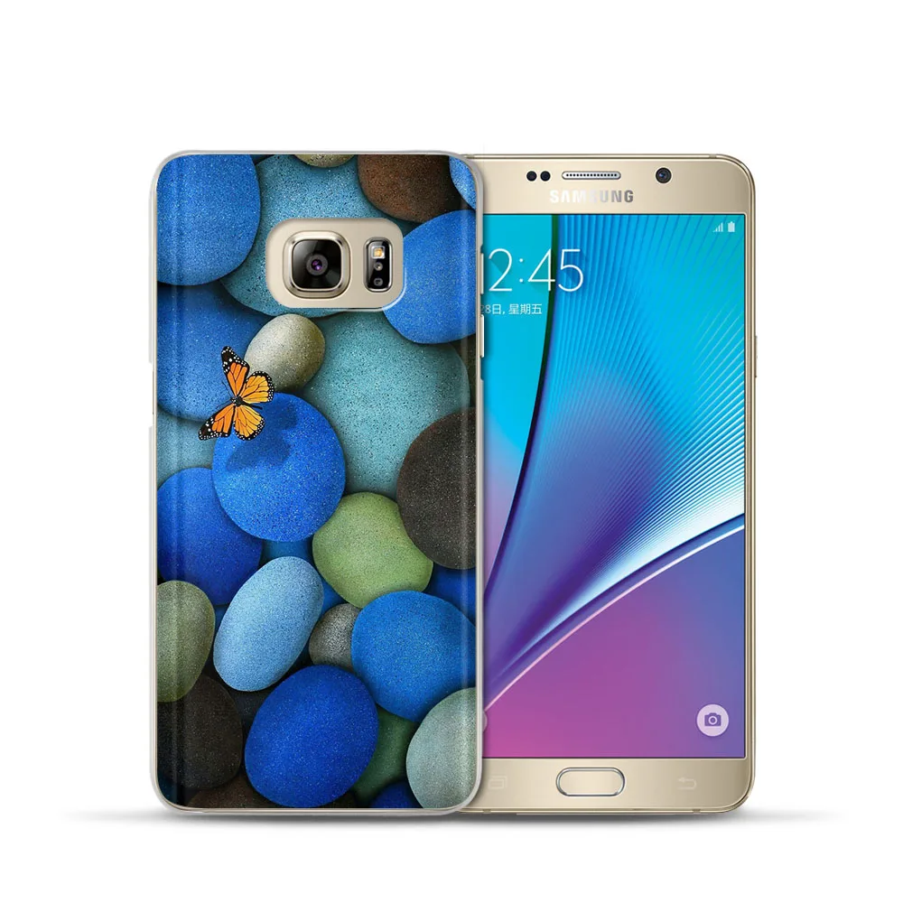 Для Samsung Galaxy J3 J5 J7 A5 A3 2017 2016 2015 S6 S7 Edge S8 S9 Plus Coque Cover Capas бабочка перо чехол для