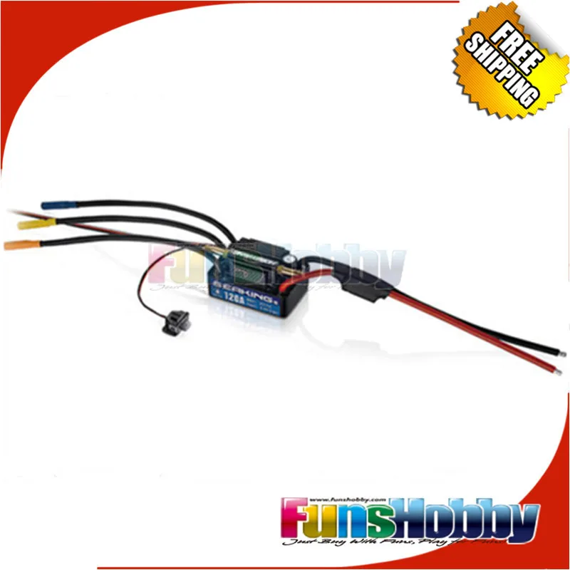 

Hobbywing Seaking V3 120A Waterproof Brushless RC ESC Speed Boat Remote Controller for RC Boats