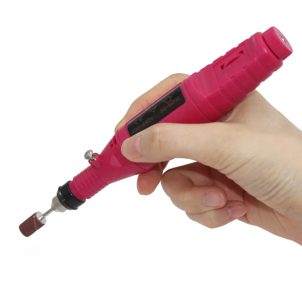 Электрический мини аппарат для полировки ногтей шлифовальный маникюра пилочка