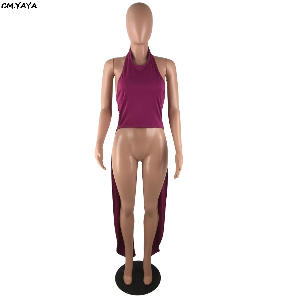 Новинка 2019 женская летняя футболка с лямкой на шее без рукавов завязкой сзади