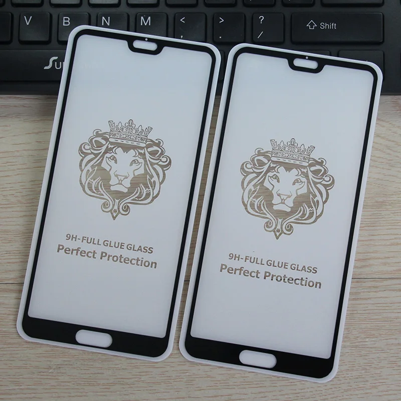Для huawei P20 Pro две прочные Закаленное стекло пленка 9H 2.5D полное покрытие протектор