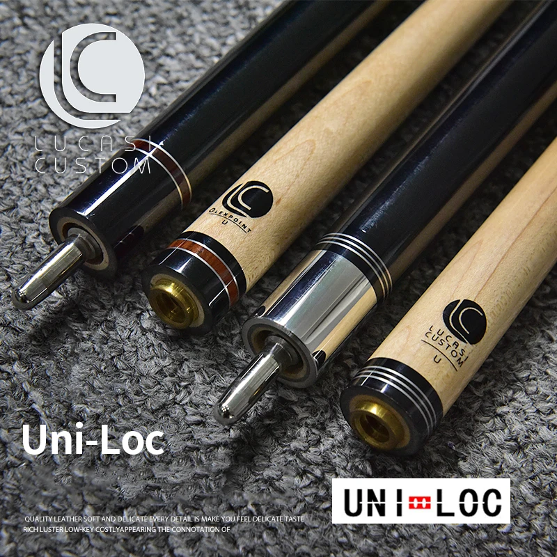 Lucasi Custom L-E10 Cue Pool Stick с чехлом эргономичный дизайн лиственных пород твердый бильярдный кий из клена комплект мм 13 мм наконечник бассейн комплект