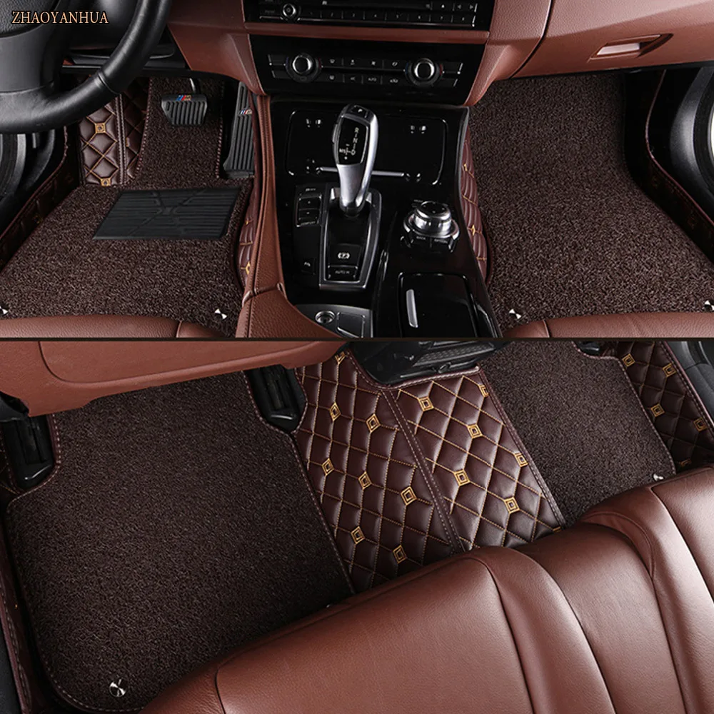 Zhaoyanhua автомобильные коврики для Hyundai ix25 ix35 Elantra Santafe Соната Solaris Tucson Верна Veloster 5D