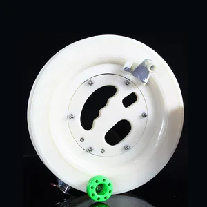 Профессиональный Высокое качество 22-28 см ABS кайт белый колеса инструмент для тяги Кайт ручка с 400-1000 м линия