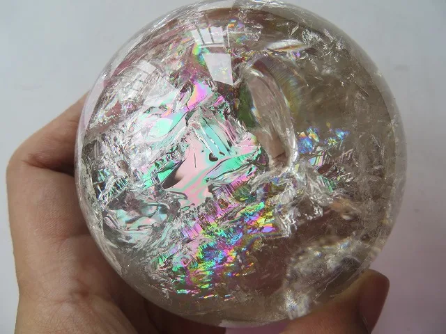 3.16&quot Natural Smoky Quartz Rainbows Ball Crystal Sphere Orb Healing 722g | Дом и сад