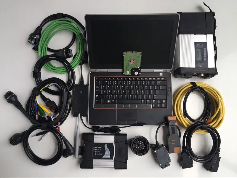 2в1 автоматический сканер для bmw icom next (wifi) a + b c и mb star connect sd c5 с 1 ТБ hdd в ноутбуке e6320