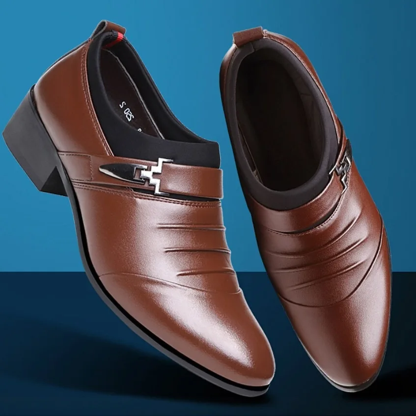Мужские туфли-оксфорды из натуральной воловьей кожи на шнуровке | Обувь