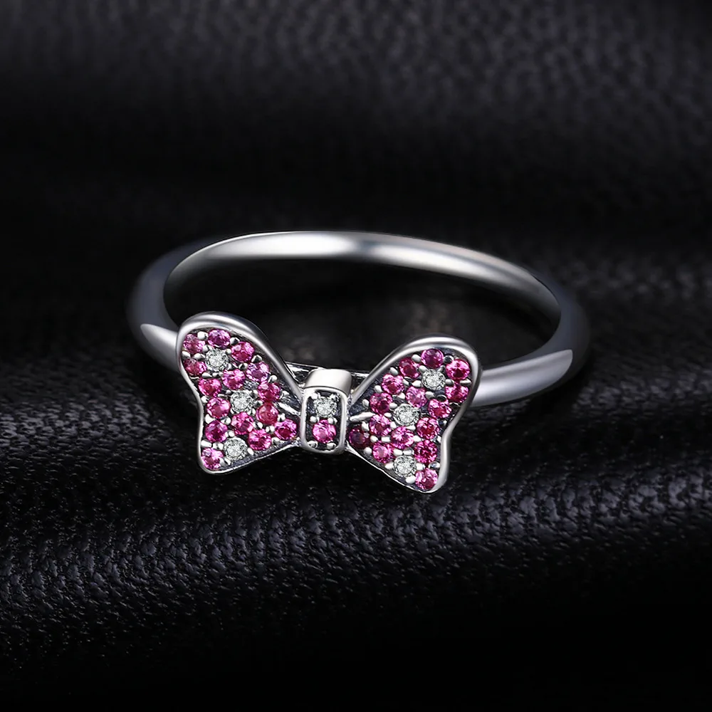 Jewelrypalace стерлингового серебра 925 gliter бабочка узел кольцо|Кольца| |