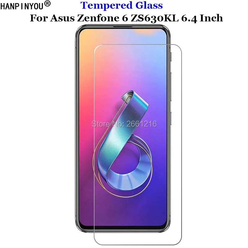 Для Asus Zenfone 6 ZS630KL 4 &quotзакаленное стекло 9H 2.5D Премиум Защитная пленка для экрана