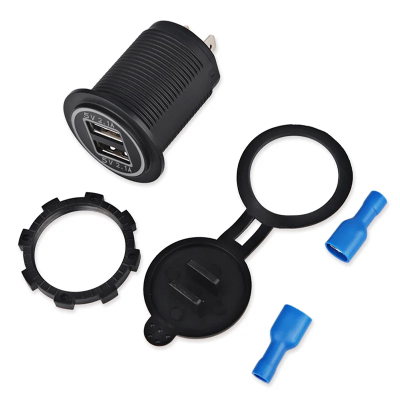 USB-зарядное устройство для мотоцикла с двумя USB-портами | Автомобили и мотоциклы