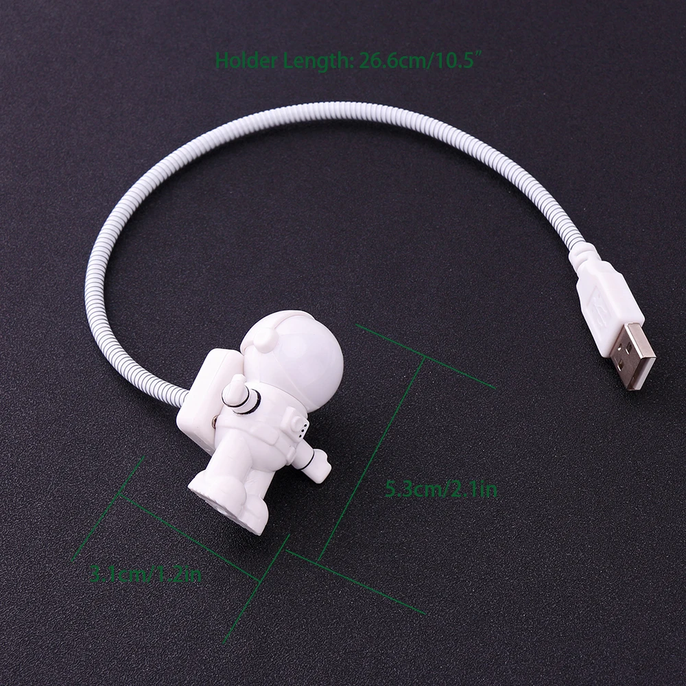 Мини-лампа для чтения USB-трубка компьютера ноутбука ПК чистый белый портативный