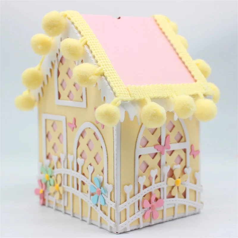 Ksccraft House Box металлические режущие штампы трафареты для DIY скрапбукинга/фотоальбом