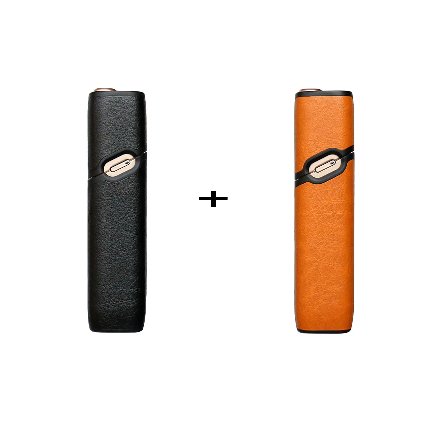 JINXINGCHENG 2 шт в партии кожаный чехол для Iqos Multi 3,0 чехол для Iqos 3 мульти мешочек с держателем коробка Защитная крышка 4 цвета - Цвет: Серебристый