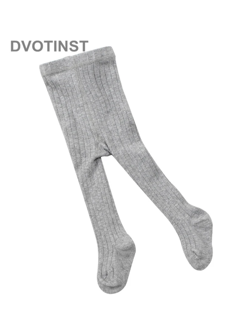 Dvotinst/Одежда для новорожденных девочек зимние теплые модные хлопковые колготки