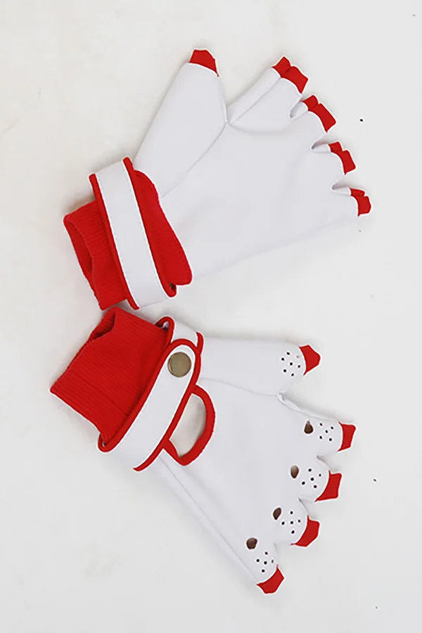 Игровой костюм для косплея LILI белое платье галстук перчатки полный комплект