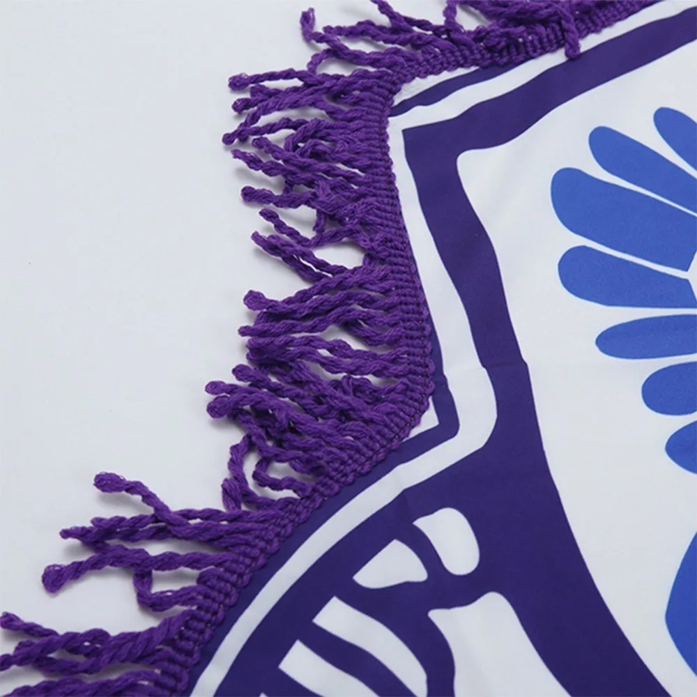 Круглое пляжное полотенце из микрофибры гобелен настенное одеяло большой коврик