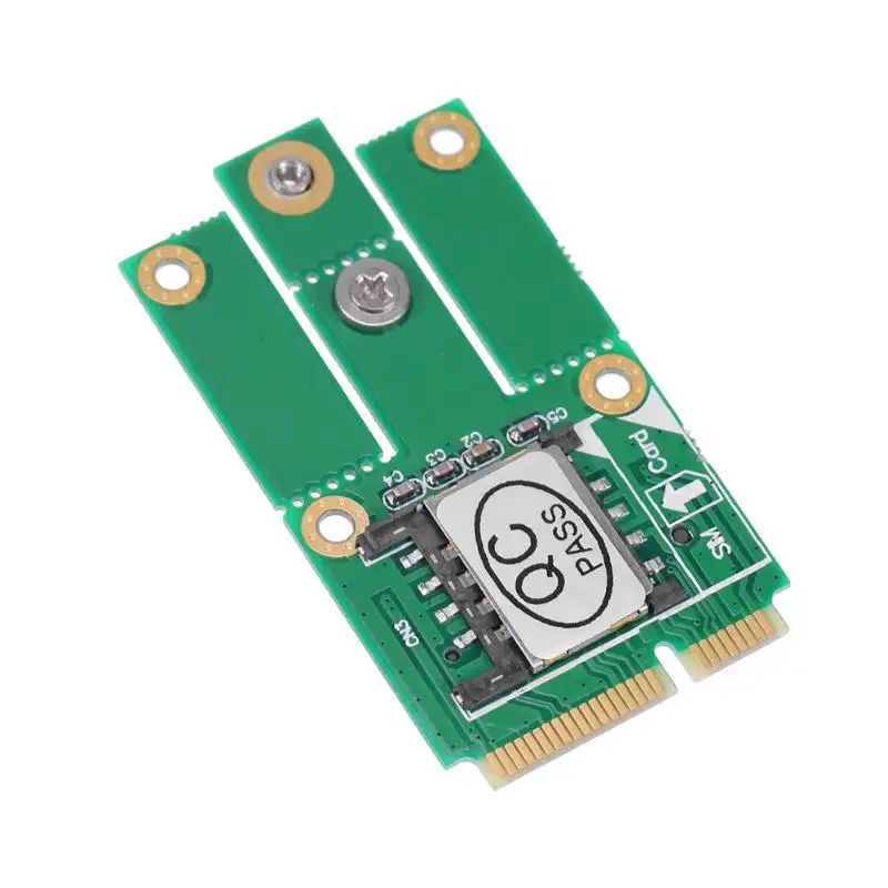 Адаптер M.2 NGFF B для Mini PCI E PCIE адаптер с слотом SIM карты поддержка 3G 4G LTE сетевой