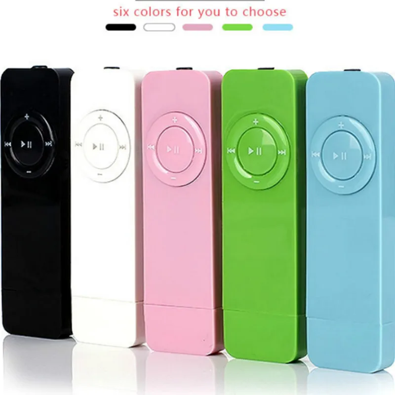 ITSYH Мода USB музыкальный плеер mp3 Спорт Мини MP3 с TF слот для карты студентов WT8