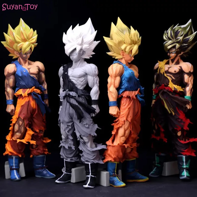 6 стилей 33 см Dragon Ball Z Master Stars Super Saiyan Son Goku фигурка ПВХ манга размеры экшн модель
