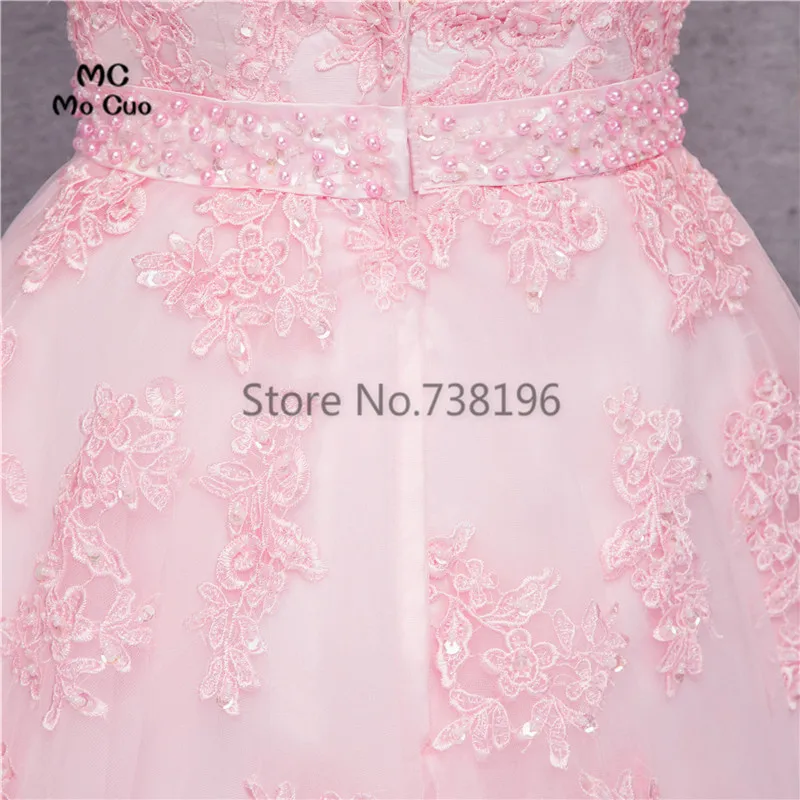 Элегантное 2019 Короткое Платье Для Школьного бала кружево с аппликацией из