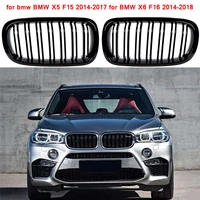 for bmw f15 grille line front replacement kidney grill gloss black bmw for x5 f15 2014 2017 for bmw x6 f16 2014 2018