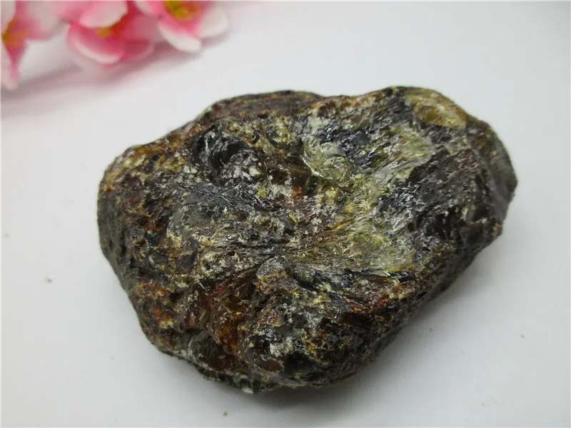 Натуральный Красный янтарь в крови минералы перот кристаллы образцы камней