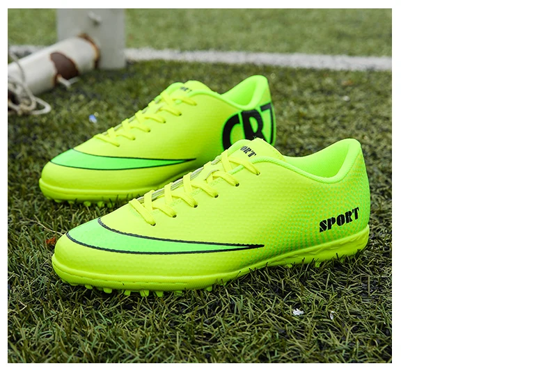 Официальная Мужская обувь для тренировок для мальчиков; Superfly VI Elite CR7; уличные футбольные бутсы; Водонепроницаемая футбольная обувь; школьные кроссовки для взрослых