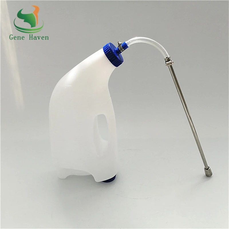 Бутылочка кормушка для кормления 4 л с трубкой из нержавеющей стали молочной