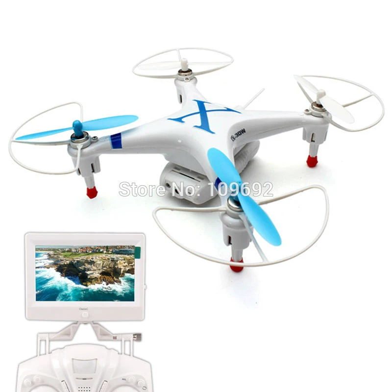100% Оригинальный Радиоуправляемый Дрон UAV FPV RC Квадрокоптер с 2 мегапиксельной HD