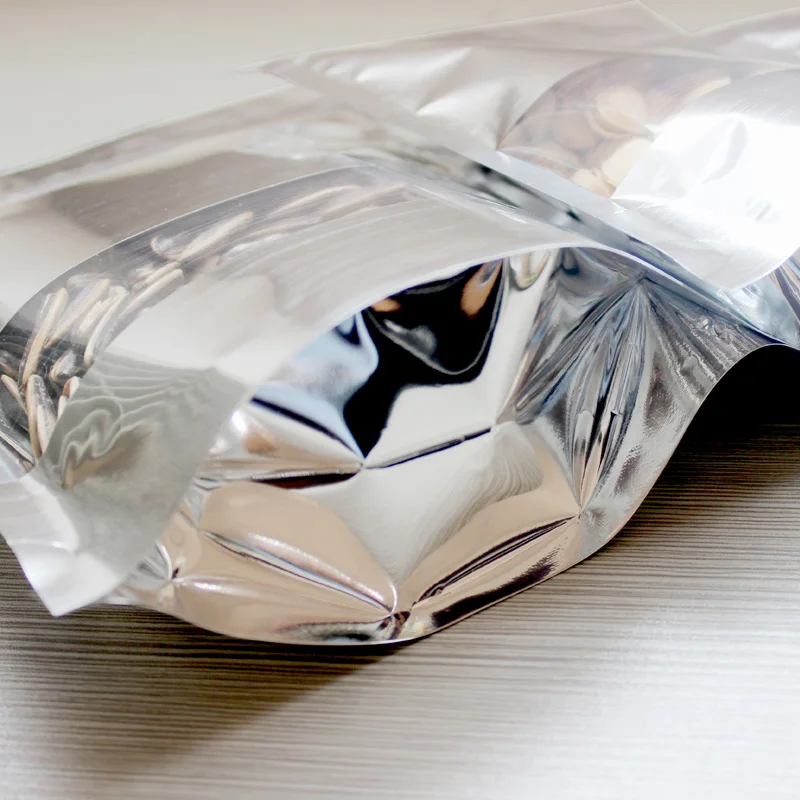 100 шт. Zip lock Встать Упаковки Мешочек с Прозрачным окном Конфеты Пищевой Bag | Дом и