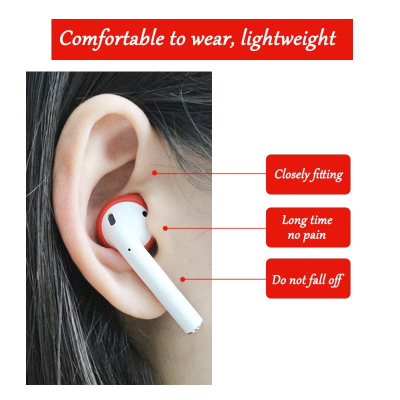 Силиконовый чехол для iPhone 5 5s 6 6plus 6s plus 7 In Ear Airpod наушников airpods|Запасные части| |