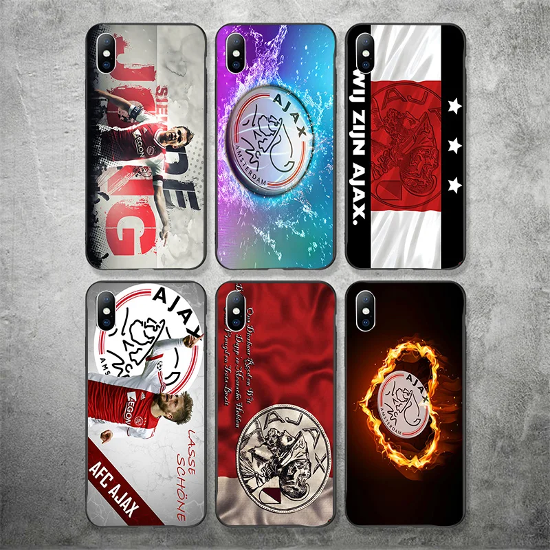 Yinuoda Ajax Team чехол для телефона рисунок Frenkie de Jong силиконовый мягкий ТПУ iPhone X XR XS MAX 7 8