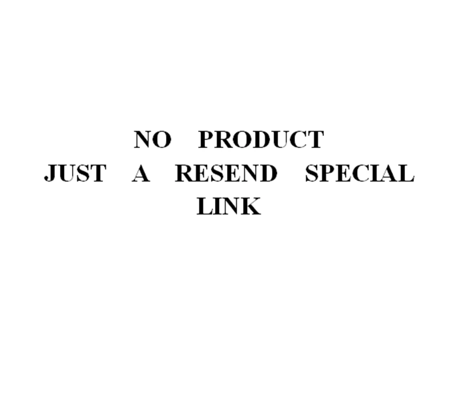 

resend special link!!!Please contact customer service before purchasing, otherwise it will not send any products.thanks!