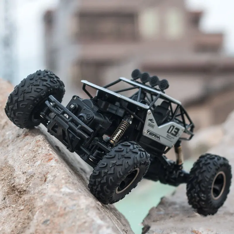 1/16 весы 2 4G сплав Рок Гусеничный RC автомобиль 4WD дистанционное управление