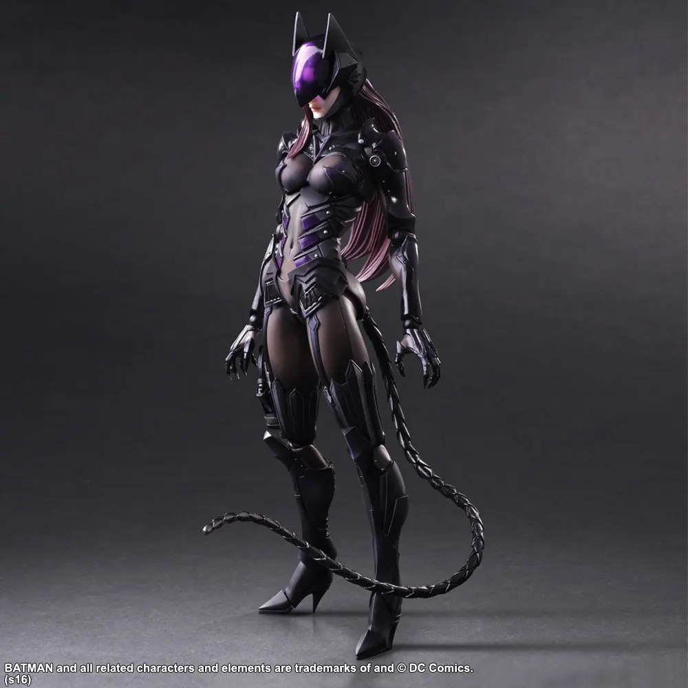 Экшн фигурка женщины кошки PLAY ARTS 27 см модели игрушек|model toy|play artscatwoman action figure |