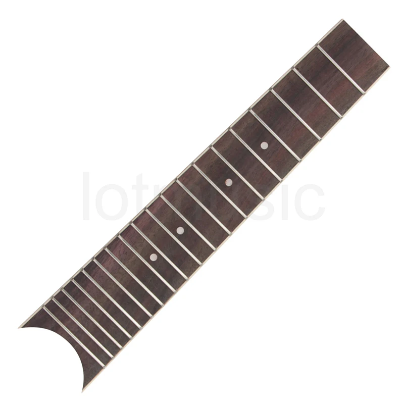 

Ukulele Rosewood Fingerboard Fretboard for 6 String 28 Inch Ukelele Uke Parts Replacement
